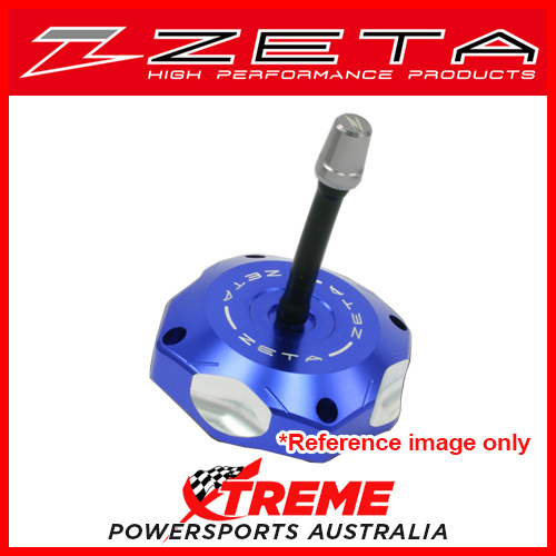 Petrol Gas Fuel Tank Cap Blue Kawasaki KX85 2014-2018, Zeta ZE87-1501