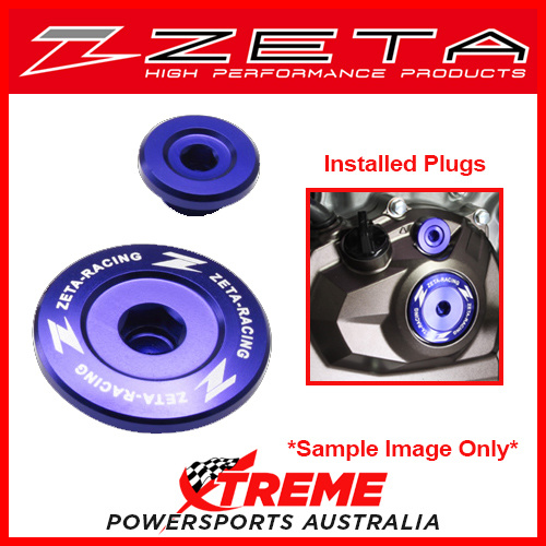 Blue Engine Plug Kawasaki KLX450R 2008-2015, Zeta ZE89-1232