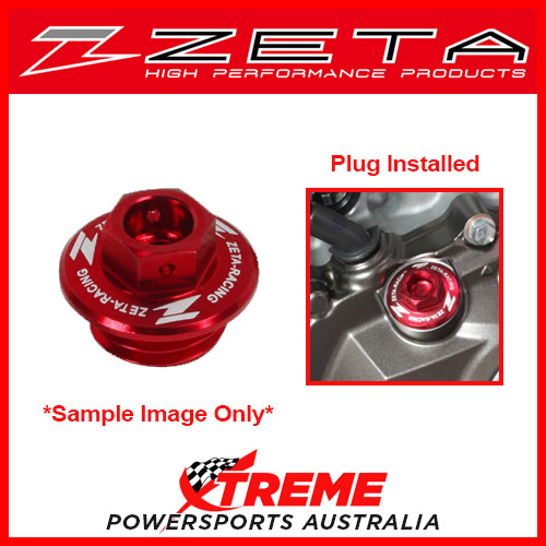 Red Oil Filler Plug Honda CRF250R 2004-2017, Zeta ZE89-2110