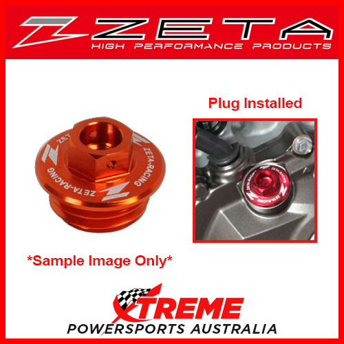 Orange Oil Filler Plug KTM 85XC 2003-2017, Zeta ZE89-2416