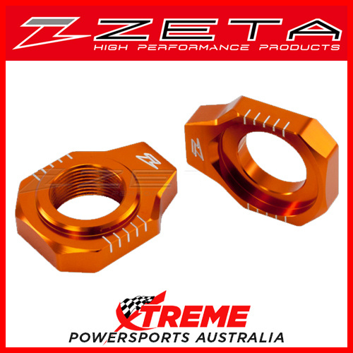 Orange Rear Axle Block KTM 125-450SX 2013-2017, Zeta ZE93-5417